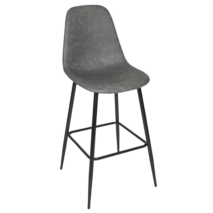 AMBER GREY BAR CHAIR