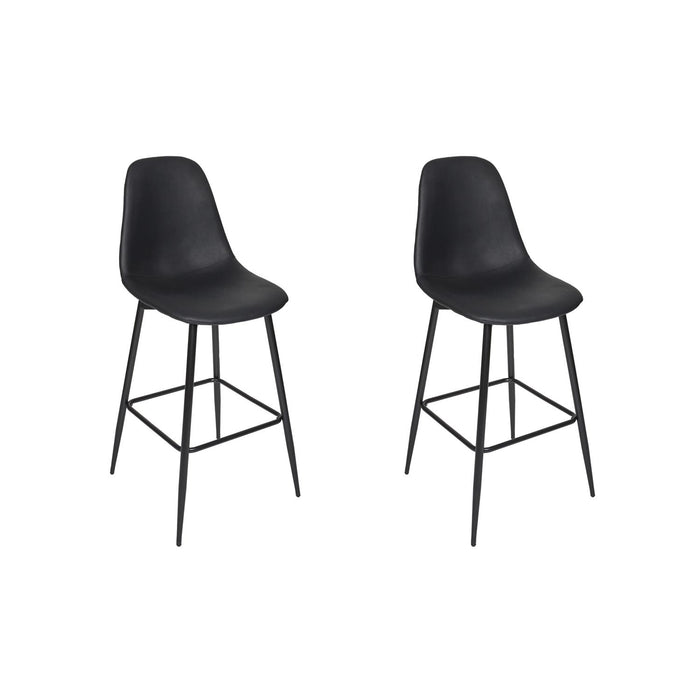 AMBER BLACK BAR CHAIR