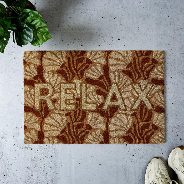 1 piece - COCO BRUSH CARPET WITH MESSAGE 40X60CM - for color option contact us on 03 46 45 47