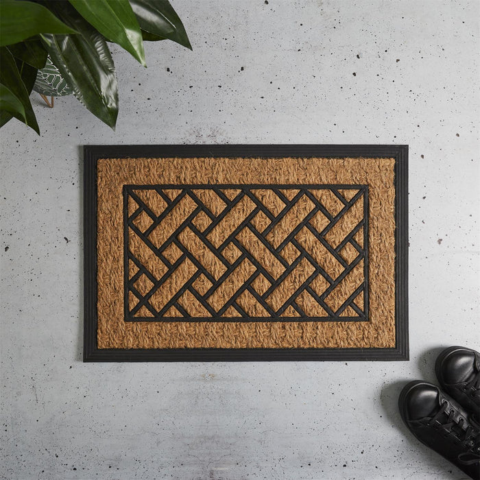 COCO AND RUBBER BRUSHING MAT 40X60CM