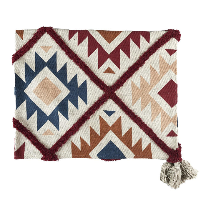 PATTERNED TUFTED PLAID 150X200CM