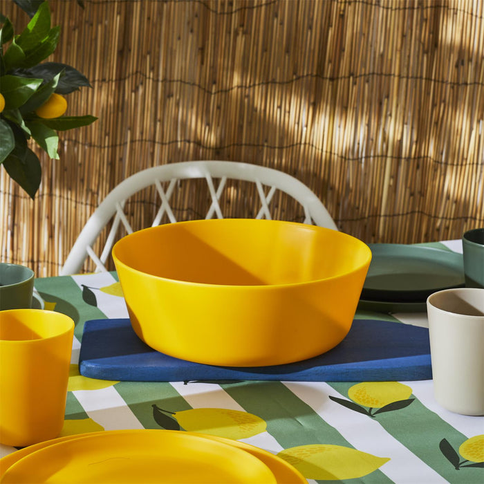 1 piece - PLASTIC SALAD BOWL D25CM - for color option contact us on 03 46 45 47