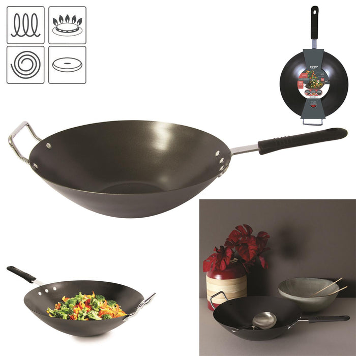 ALLRING STEEL WOK 33CM