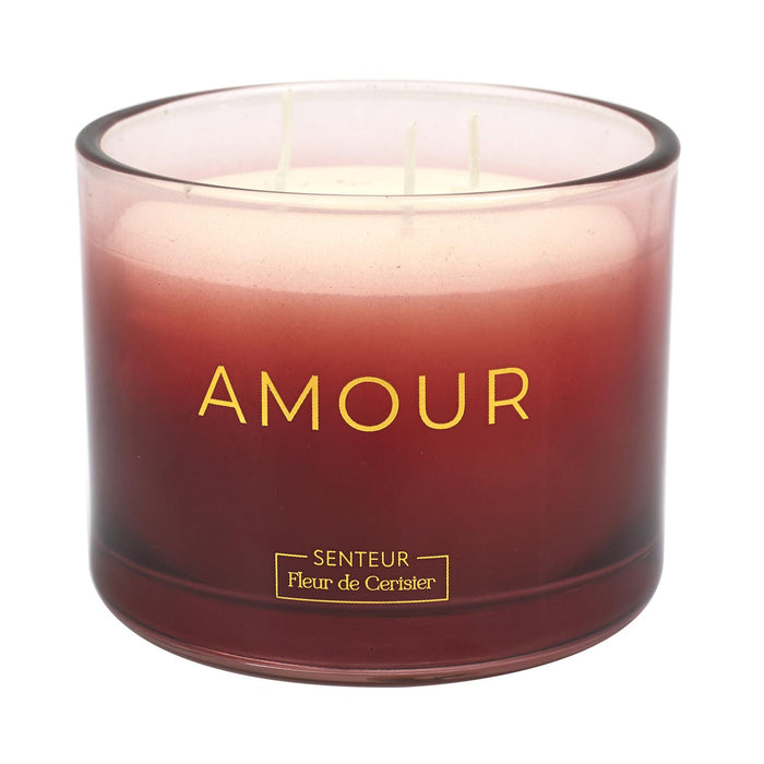 1 piece - SCENTED CANDLE EMOTION D8CM - for color option contact us on 03 46 45 47