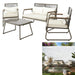 GARDEN FURNITURE PALMA BEIGE 4 PCS