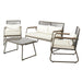 GARDEN FURNITURE PALMA BEIGE 4 PCS