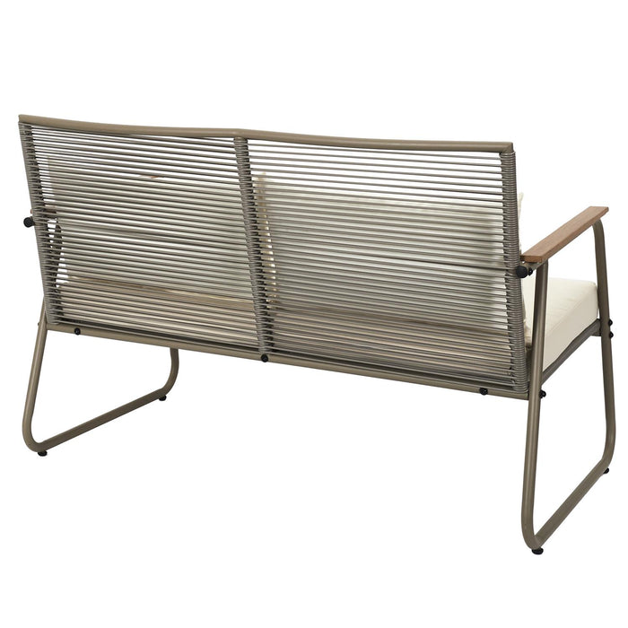 GARDEN FURNITURE PALMA BEIGE 4 PCS