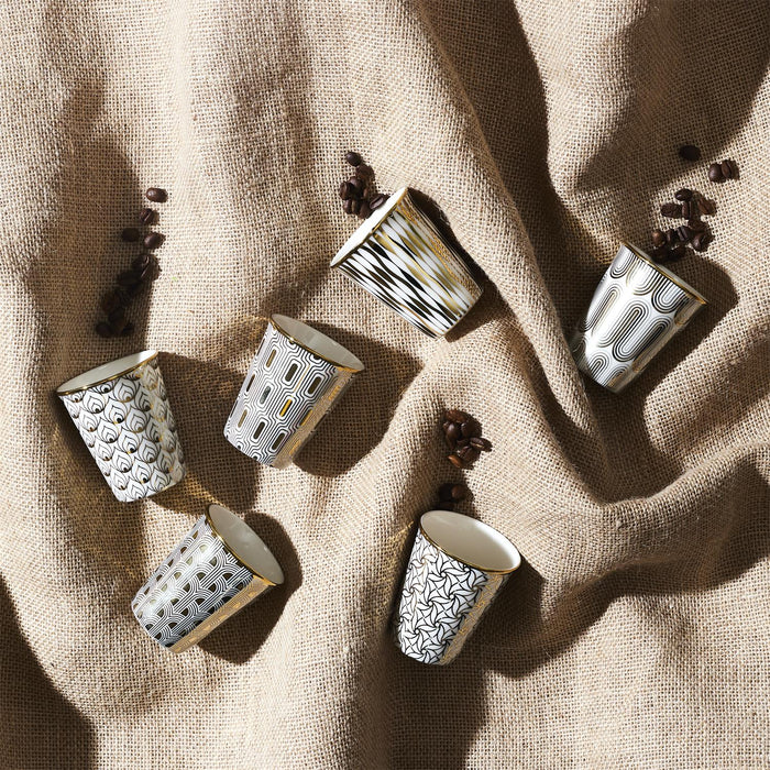 1 piece - DESIGN GOLD ESPRESSO CUP 15CL - for color option contact us on 03 46 45 47