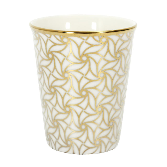 1 piece - DESIGN GOLD ESPRESSO CUP 15CL - for color option contact us on 03 46 45 47