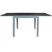 HARIA EXTENDABLE GARDEN TABLE 80X80X160CM