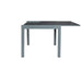 HARIA EXTENDABLE GARDEN TABLE 80X80X160CM
