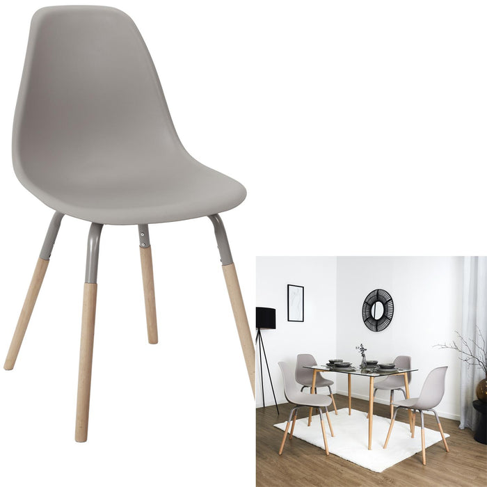 CHAIR PP PHENIX TAUPE HOME DECO FACTORY