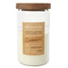 1 piece - SCENTED CANDLE POT TOP ACACIA SOFTNESS H16.5CM - for color option contact us on 03 46 45 47