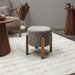 SCOTT SIDE STOOL TAUPE