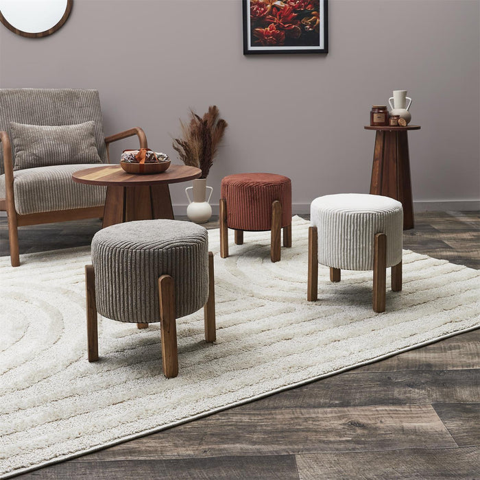 SCOTT SIDE STOOL TAUPE