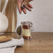 GLASS JAR WITH ACACIA LID 70ML