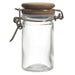 GLASS JAR WITH ACACIA LID 70ML