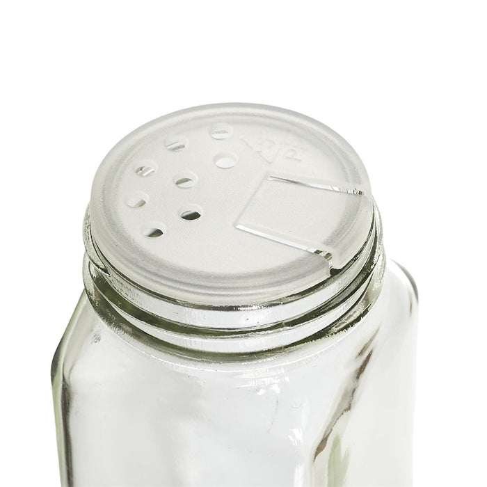 SPICE JARS X6 ON ACACIA TRAY