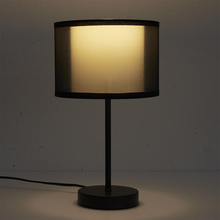 DOUBLE SHADE TABLE LAMP