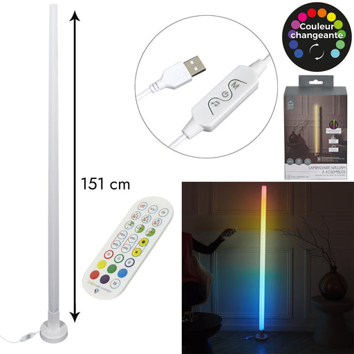 151CM LED TUBE WITH REMOTE CONTROL TO ASSEMBLE