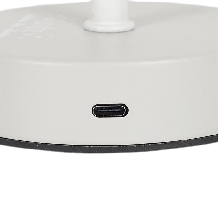 RECHARGEABLE TABLE LAMP WITH OPENWORK STARS M6