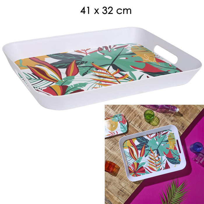 PARADIS EXOTIQUE TRAY 41X32CM