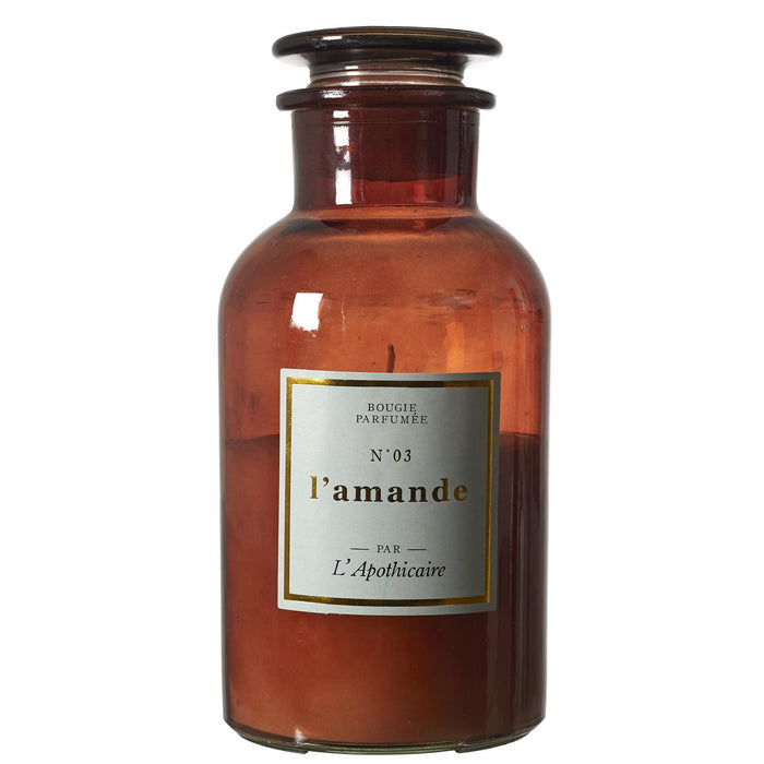 1 piece - SCENTED CANDLE APOTHICAIRE CHIC H21CM M6 - for color option contact us on 03 46 45 47