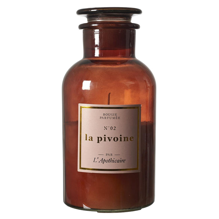 1 piece - SCENTED CANDLE APOTHICAIRE CHIC H21CM M6 - for color option contact us on 03 46 45 47