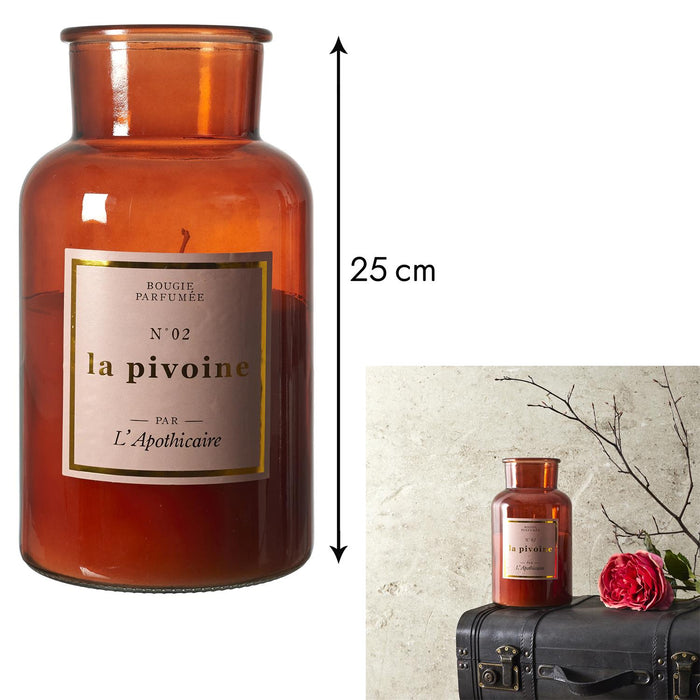 SCENTED CANDLE PEONY APO CHIC H25.5CM M2