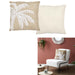 PALM TREE RAFFIA CUSHION 40X40CM M6