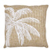 PALM TREE RAFFIA CUSHION 40X40CM M6