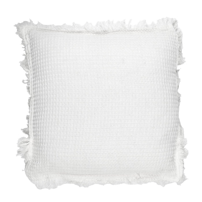 IVORY WAFFLE CUSHION 40X40CM M6