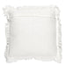 IVORY WAFFLE CUSHION 40X40CM M6