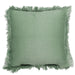 SAGE GREEN WAFFLE CUSHION 40X40CM M6