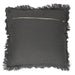 ANTHRACITE WAFFLE CUSHION 40X40CM M6
