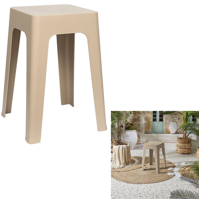 SPECTRA BEIGE STACKING PP STOOL M6