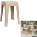 SPECTRA BEIGE STACKING PP STOOL M6