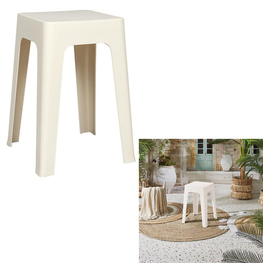 STACKING PP STOOL SPECTRA CREAM M6