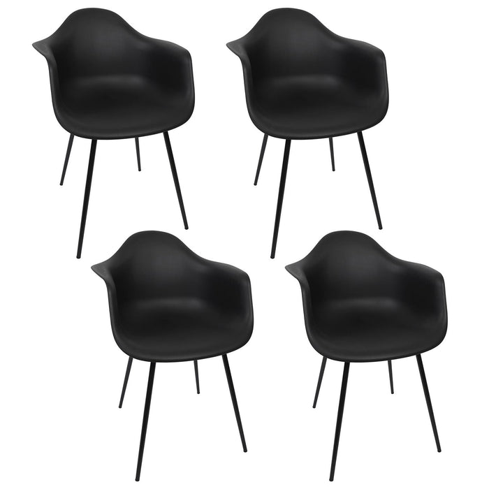 GUSTAV ARMCHAIR BLACK M4