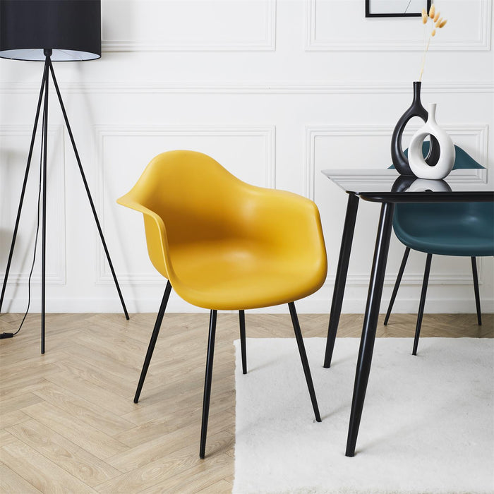 GUSTAV ARMCHAIR YELLOW M4