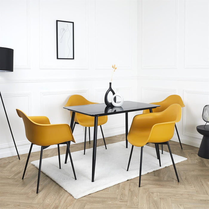 GUSTAV ARMCHAIR YELLOW M4