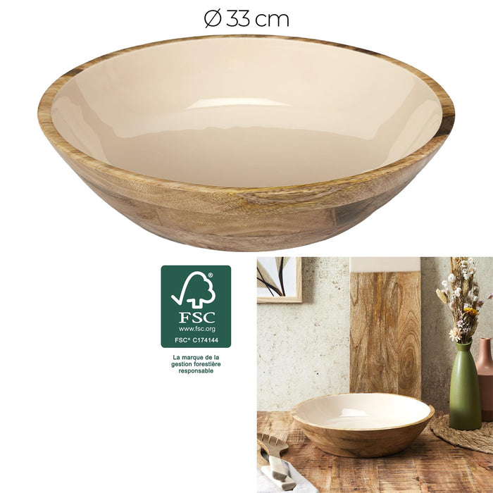 MANGO SALAD BOWL DUNE PLAIN D33 M6