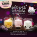 1 piece - SCENTED CANDLE GLASS DOUBLE WALL KAWAII M12 - for color option contact us on 03 46 45 47