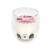 1 piece - SCENTED CANDLE GLASS DOUBLE WALL KAWAII M12 - for color option contact us on 03 46 45 47