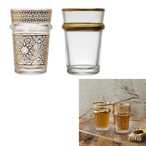 1 set - MIRAGE TEA GLASS 13CL X6 - for color option contact us on 03 46 45 47