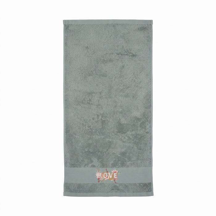 M Towel bamboo embroidery 50x90 Model (5)