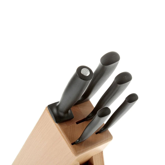 WUSTHOF SILVERPOINT KNIFE BLOCK SET WITH 5 PCS