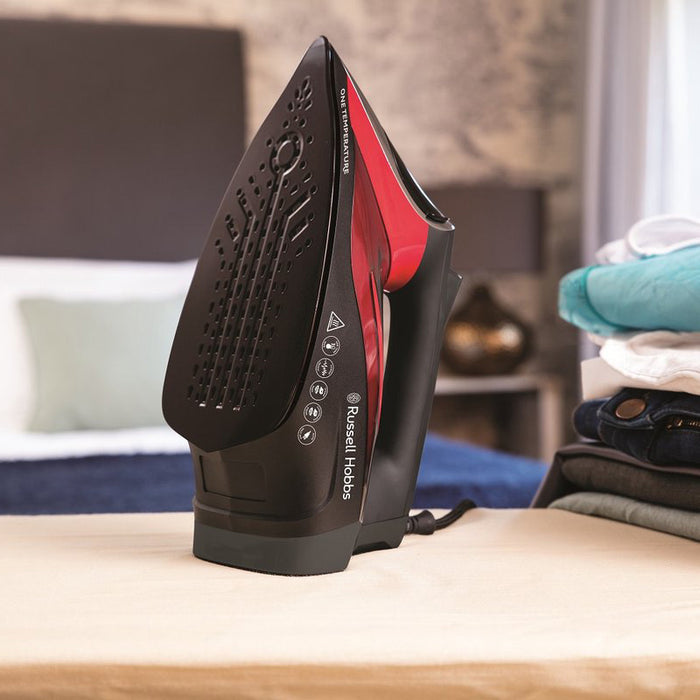 Russell Hobbs Steam Iron 2600W, 350Ml Red-Black 25090-56