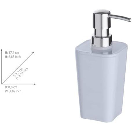 SOAP DISPENSER CANDY WHITE