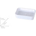 SOAP DISH CANDY WHITE